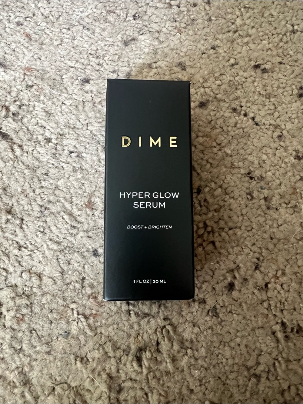 Dime Hyper Glow Serum - Boost + Brighten (Black) new!!